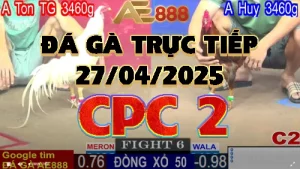 Video Đá Ga Trực Tiếp C2 Ngày 27/04/2025